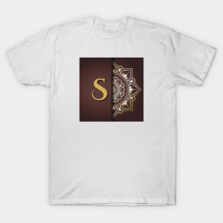 S – Mandala Monogram T-Shirt